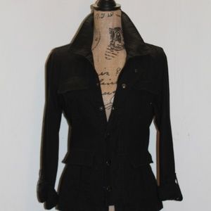 SOLD⛔Maurices Blazer Jacket with Roll-Tab Sleeves